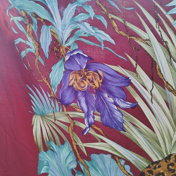 Vintage AUTHENTIC Salvatore Ferragamo Scarf Wrap multicolor 52 inch - Picture 5 of 7